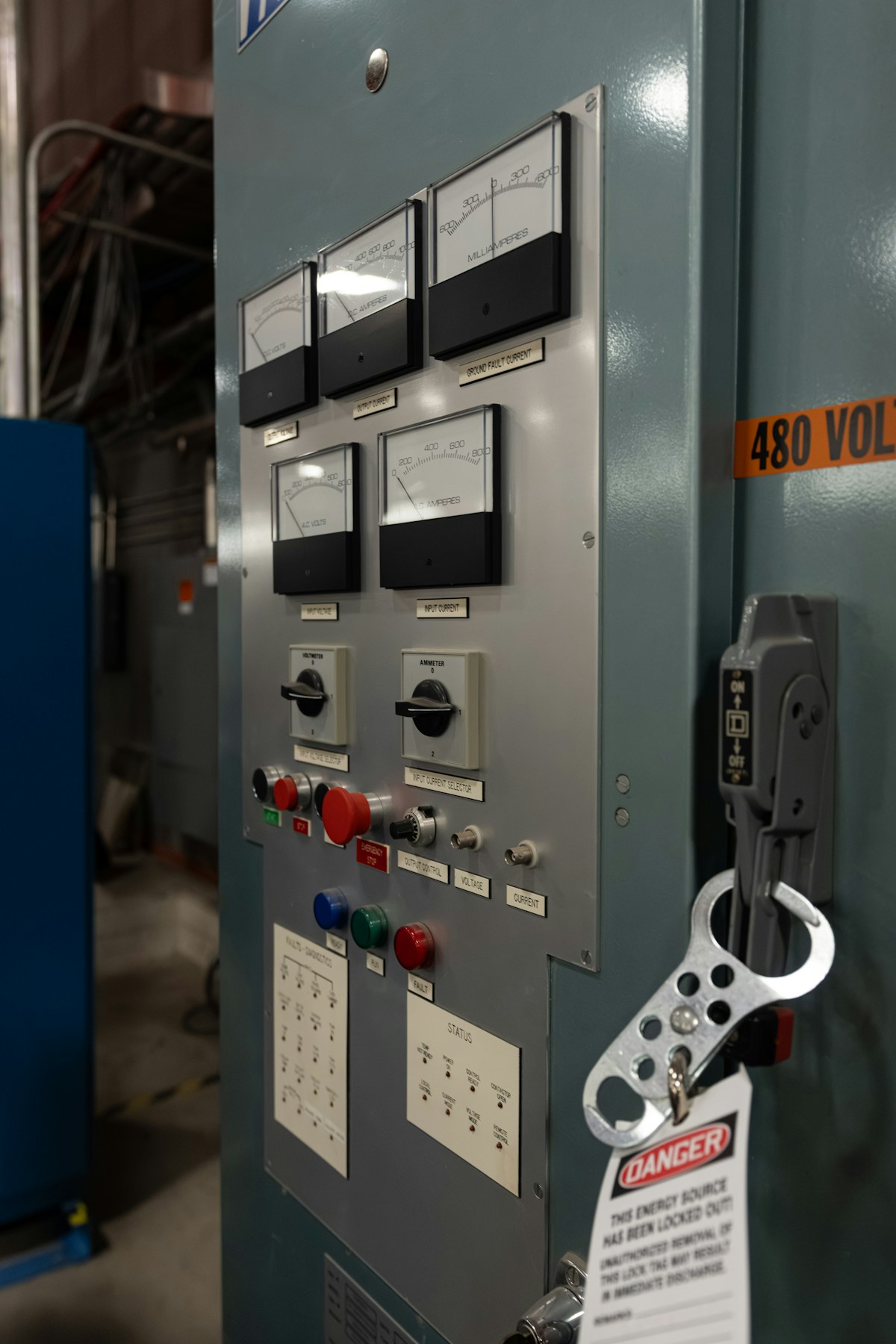 Panel industrial de automatizacion y control